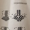 Tote Bag with Printed Flower Vase